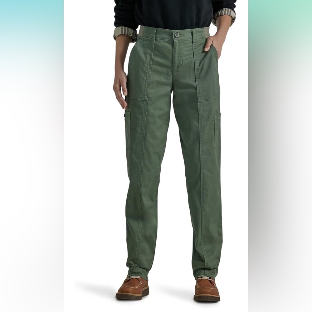 Lee Comfort-Flex Women's Green Cargo Pants Size 10